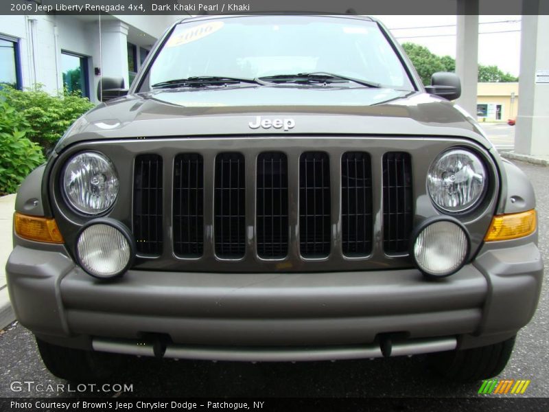 Dark Khaki Pearl / Khaki 2006 Jeep Liberty Renegade 4x4