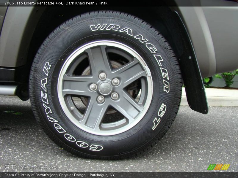 Dark Khaki Pearl / Khaki 2006 Jeep Liberty Renegade 4x4