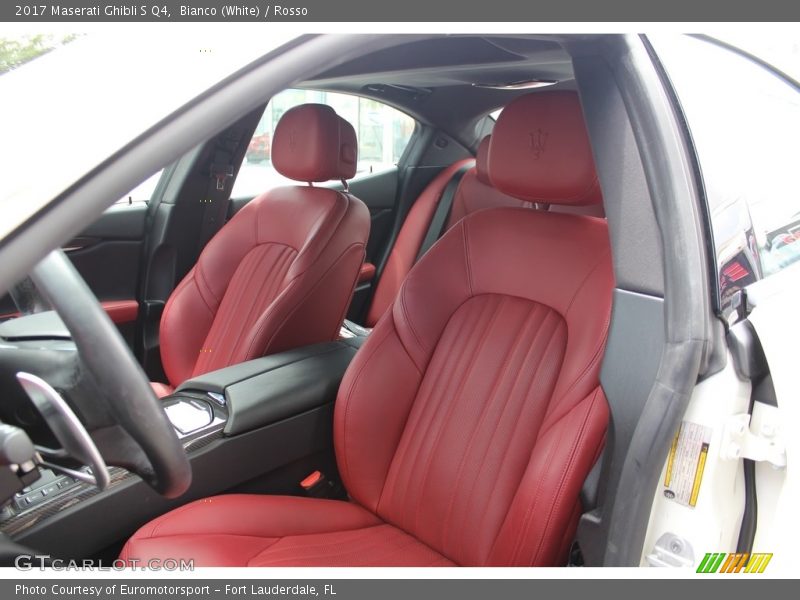  2017 Ghibli S Q4 Rosso Interior