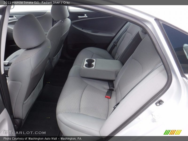 Radiant Silver / Gray 2011 Hyundai Sonata GLS