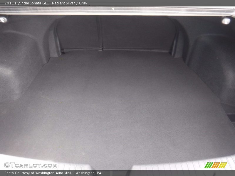 Radiant Silver / Gray 2011 Hyundai Sonata GLS