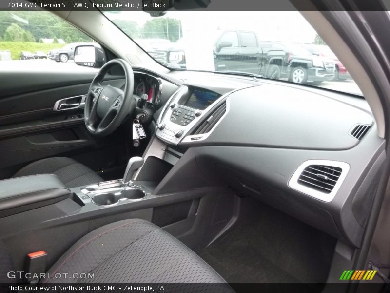Iridium Metallic / Jet Black 2014 GMC Terrain SLE AWD