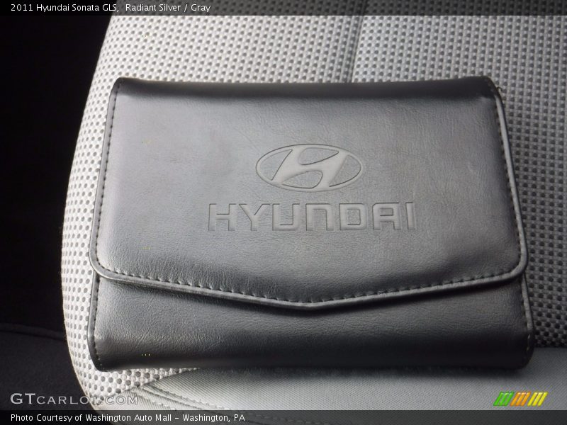 Radiant Silver / Gray 2011 Hyundai Sonata GLS