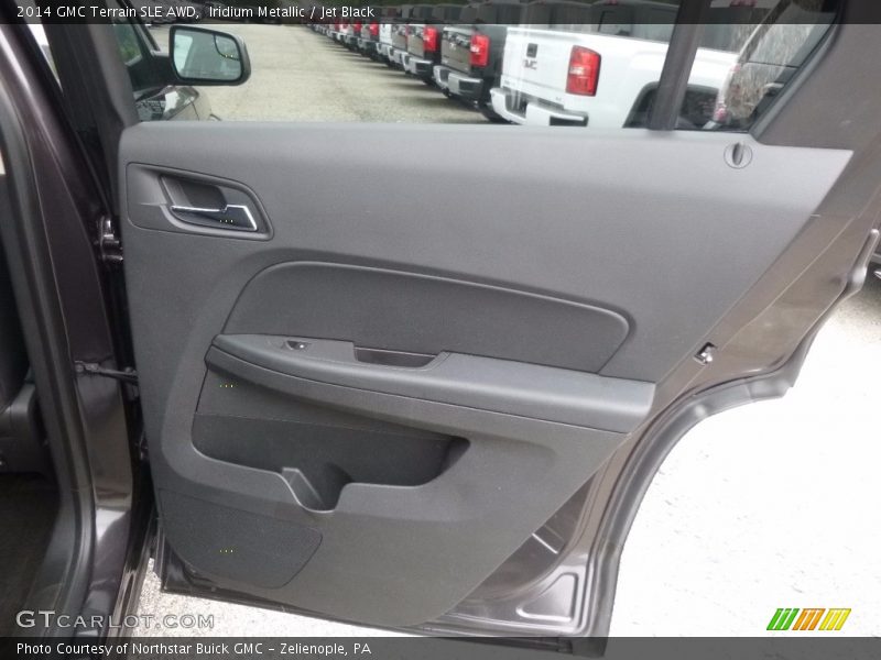 Iridium Metallic / Jet Black 2014 GMC Terrain SLE AWD