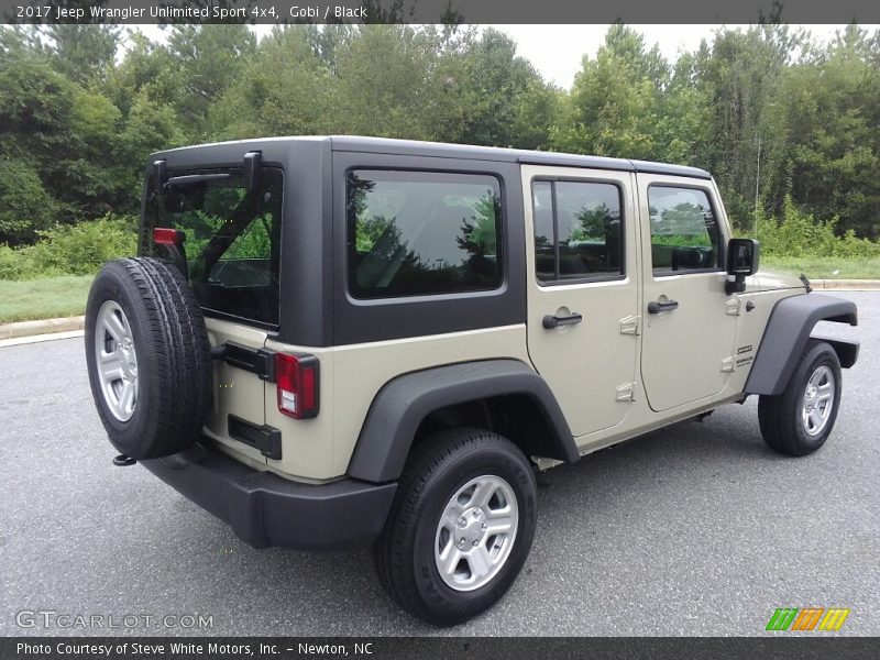 Gobi / Black 2017 Jeep Wrangler Unlimited Sport 4x4