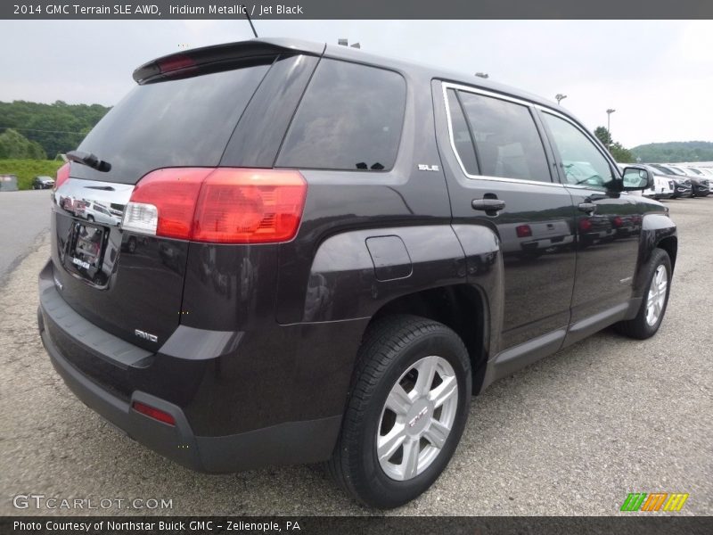 Iridium Metallic / Jet Black 2014 GMC Terrain SLE AWD
