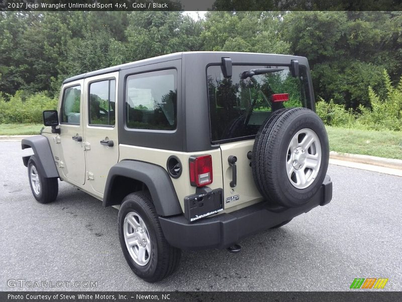 Gobi / Black 2017 Jeep Wrangler Unlimited Sport 4x4