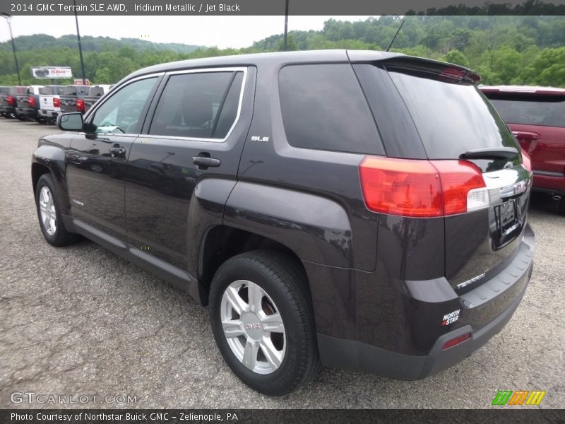 Iridium Metallic / Jet Black 2014 GMC Terrain SLE AWD