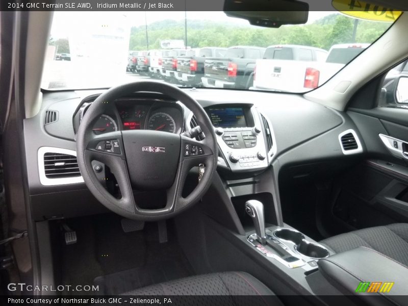 Iridium Metallic / Jet Black 2014 GMC Terrain SLE AWD
