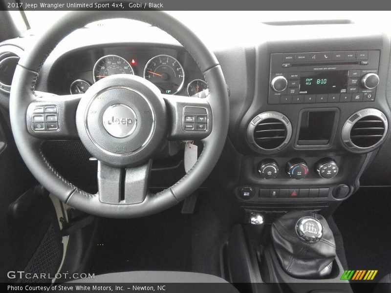 Gobi / Black 2017 Jeep Wrangler Unlimited Sport 4x4