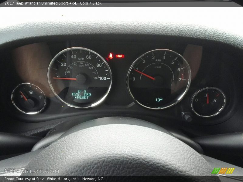 Gobi / Black 2017 Jeep Wrangler Unlimited Sport 4x4