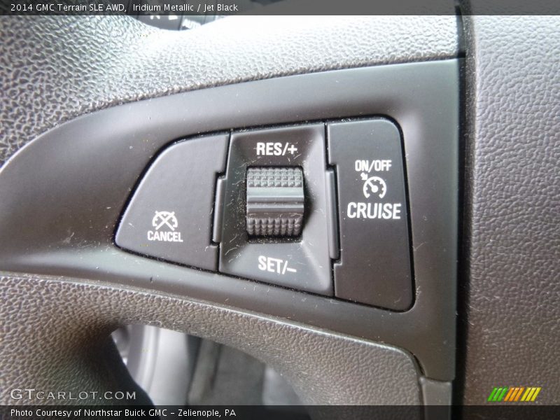 Iridium Metallic / Jet Black 2014 GMC Terrain SLE AWD
