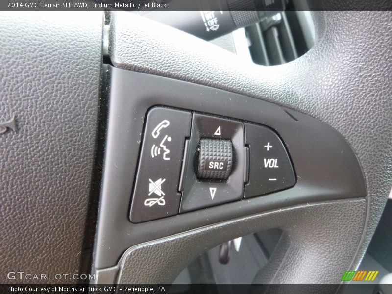 Iridium Metallic / Jet Black 2014 GMC Terrain SLE AWD