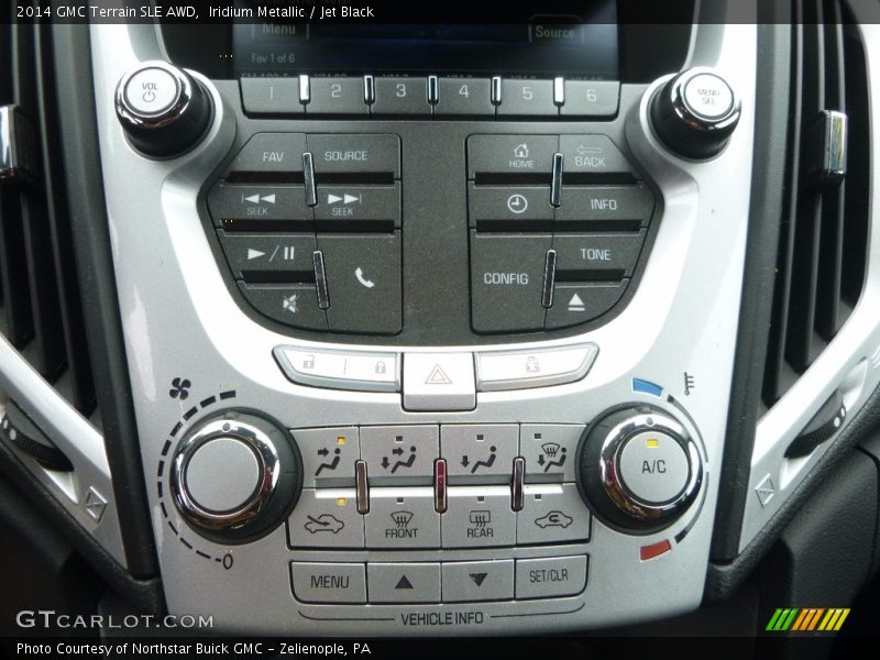 Iridium Metallic / Jet Black 2014 GMC Terrain SLE AWD