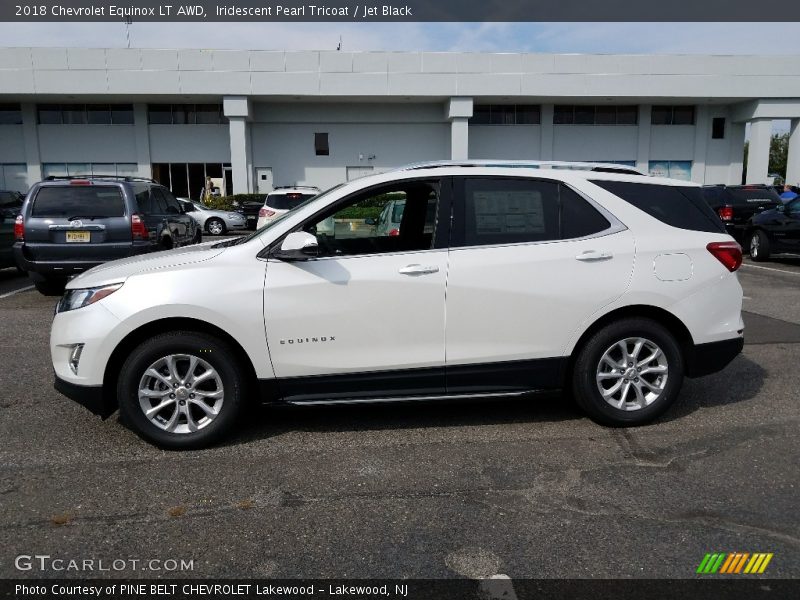 Iridescent Pearl Tricoat / Jet Black 2018 Chevrolet Equinox LT AWD