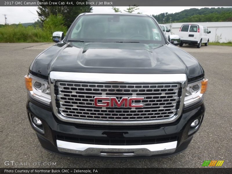 Onyx Black / Jet Black 2017 GMC Canyon Denali Crew Cab 4x4