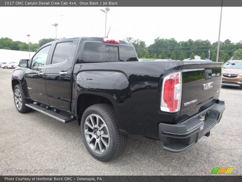 Onyx Black / Jet Black 2017 GMC Canyon Denali Crew Cab 4x4
