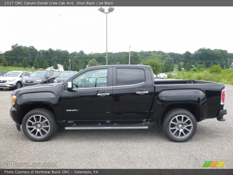 Onyx Black / Jet Black 2017 GMC Canyon Denali Crew Cab 4x4
