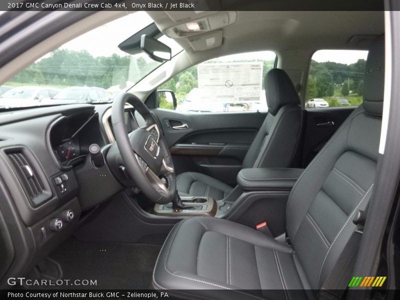 Onyx Black / Jet Black 2017 GMC Canyon Denali Crew Cab 4x4