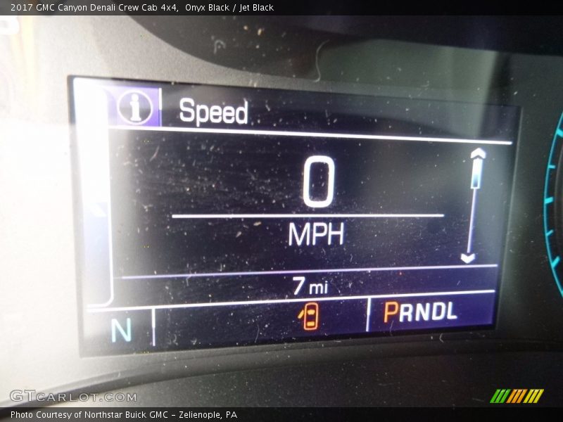 Onyx Black / Jet Black 2017 GMC Canyon Denali Crew Cab 4x4