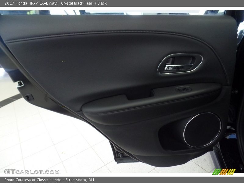 Crystal Black Pearl / Black 2017 Honda HR-V EX-L AWD