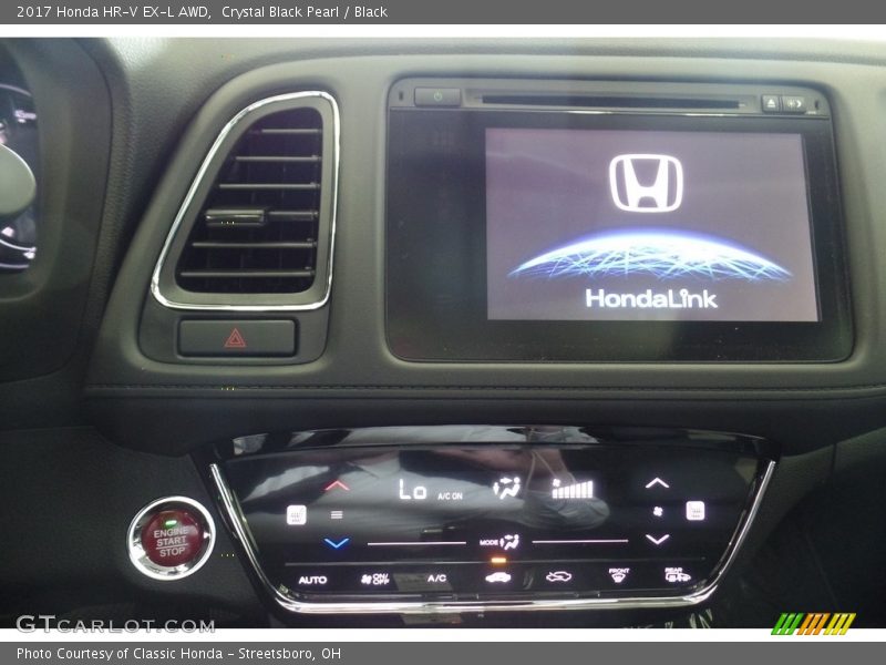 Crystal Black Pearl / Black 2017 Honda HR-V EX-L AWD