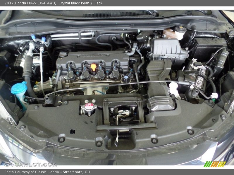 Crystal Black Pearl / Black 2017 Honda HR-V EX-L AWD