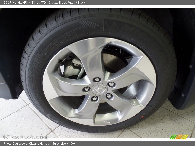 Crystal Black Pearl / Black 2017 Honda HR-V EX-L AWD
