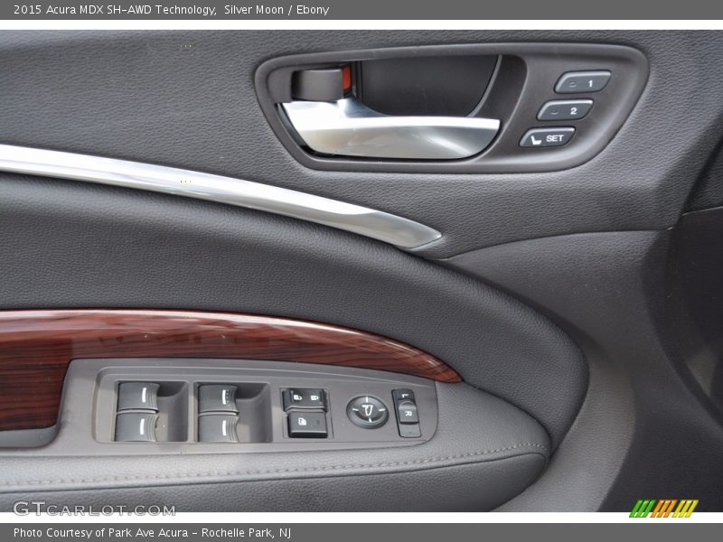 Silver Moon / Ebony 2015 Acura MDX SH-AWD Technology