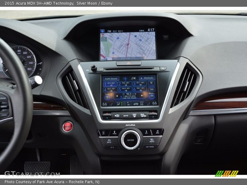 Silver Moon / Ebony 2015 Acura MDX SH-AWD Technology