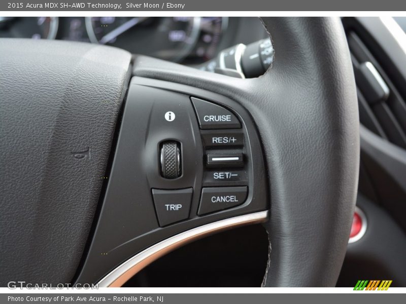 Silver Moon / Ebony 2015 Acura MDX SH-AWD Technology