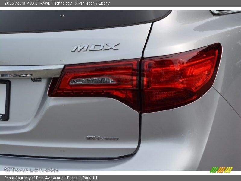Silver Moon / Ebony 2015 Acura MDX SH-AWD Technology