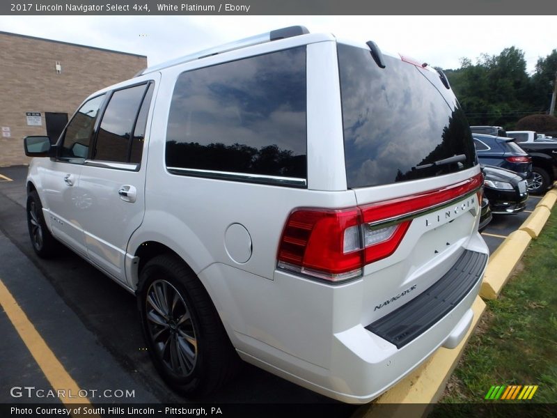 White Platinum / Ebony 2017 Lincoln Navigator Select 4x4