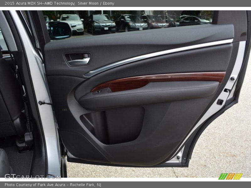 Silver Moon / Ebony 2015 Acura MDX SH-AWD Technology