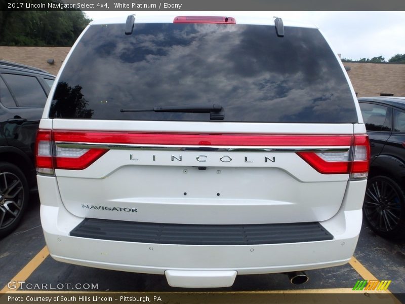 White Platinum / Ebony 2017 Lincoln Navigator Select 4x4