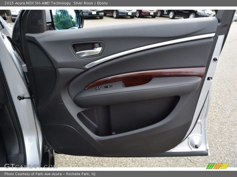 Silver Moon / Ebony 2015 Acura MDX SH-AWD Technology