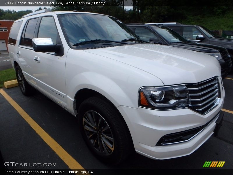 White Platinum / Ebony 2017 Lincoln Navigator Select 4x4