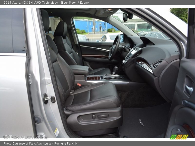 Silver Moon / Ebony 2015 Acura MDX SH-AWD Technology