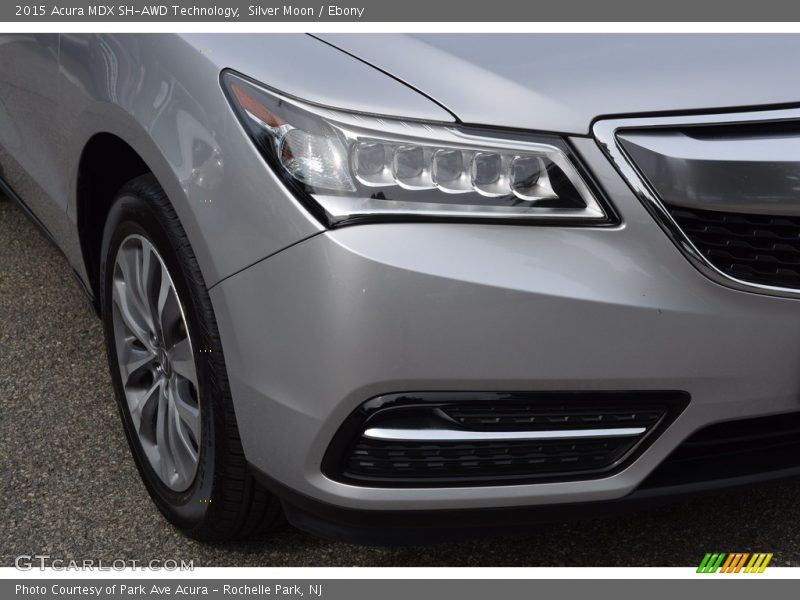 Silver Moon / Ebony 2015 Acura MDX SH-AWD Technology