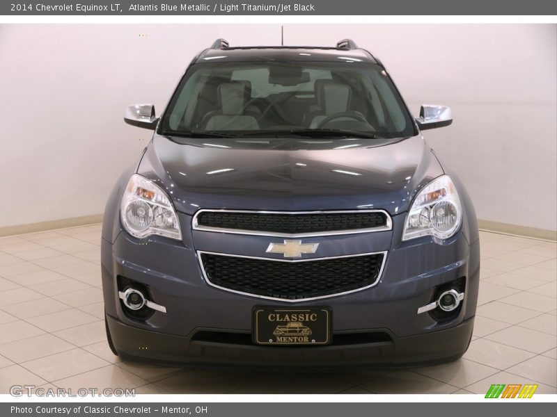 Atlantis Blue Metallic / Light Titanium/Jet Black 2014 Chevrolet Equinox LT