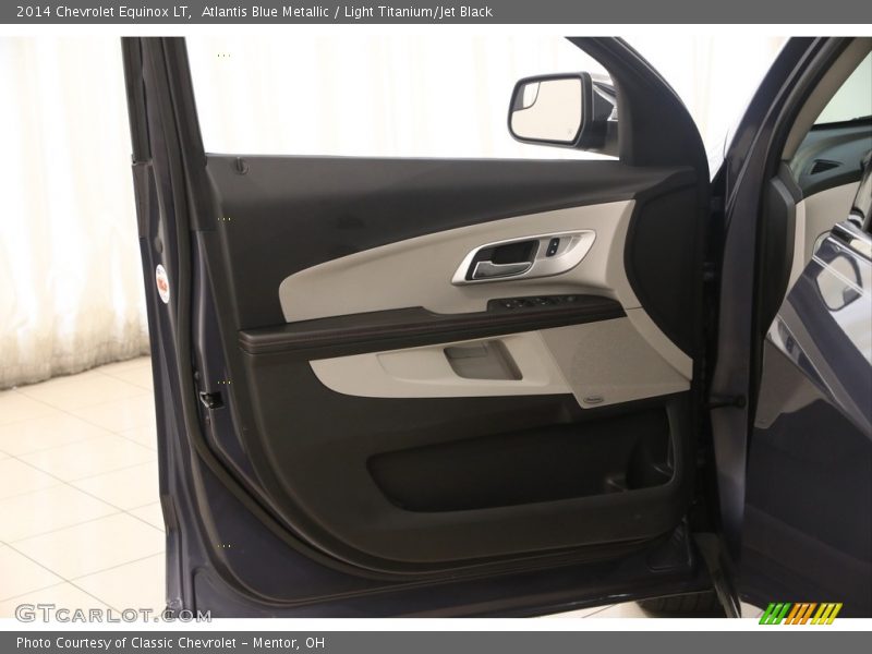 Atlantis Blue Metallic / Light Titanium/Jet Black 2014 Chevrolet Equinox LT