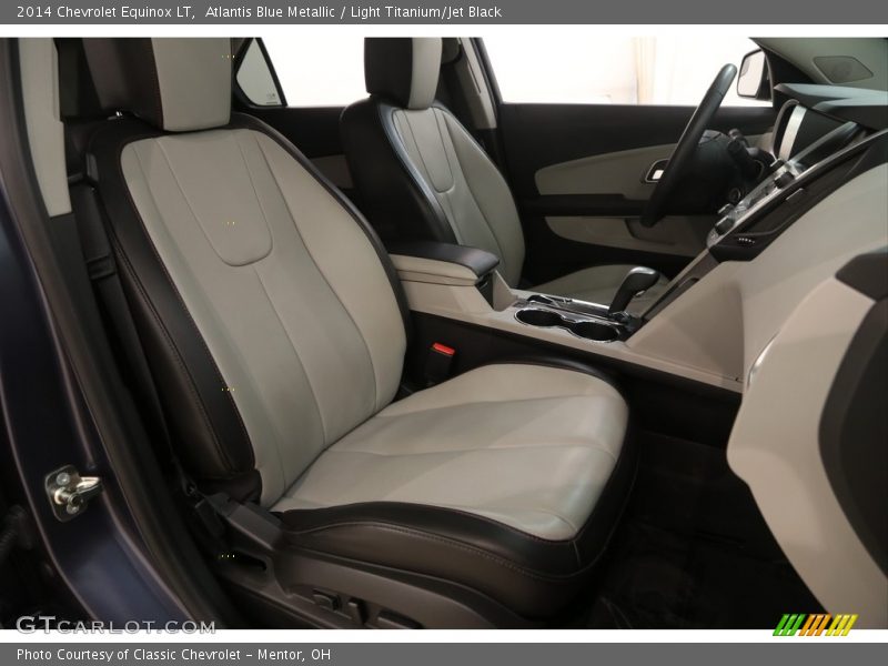 Atlantis Blue Metallic / Light Titanium/Jet Black 2014 Chevrolet Equinox LT
