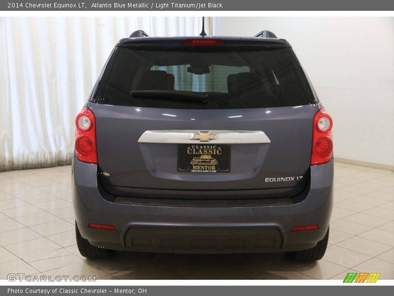 Atlantis Blue Metallic / Light Titanium/Jet Black 2014 Chevrolet Equinox LT