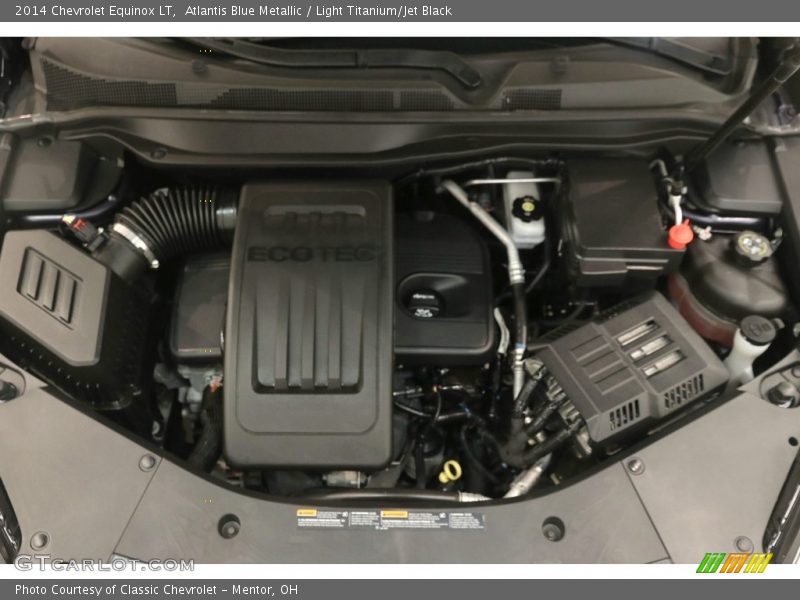 Atlantis Blue Metallic / Light Titanium/Jet Black 2014 Chevrolet Equinox LT