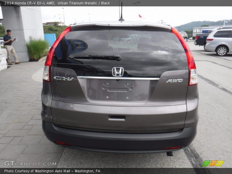 Urban Titanium Metallic / Black 2014 Honda CR-V EX-L AWD