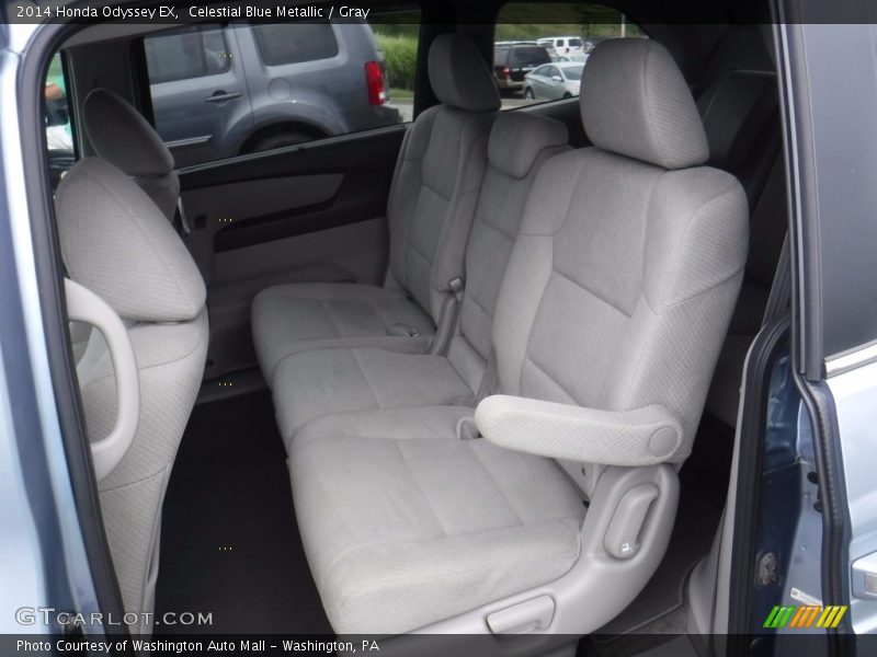 Celestial Blue Metallic / Gray 2014 Honda Odyssey EX