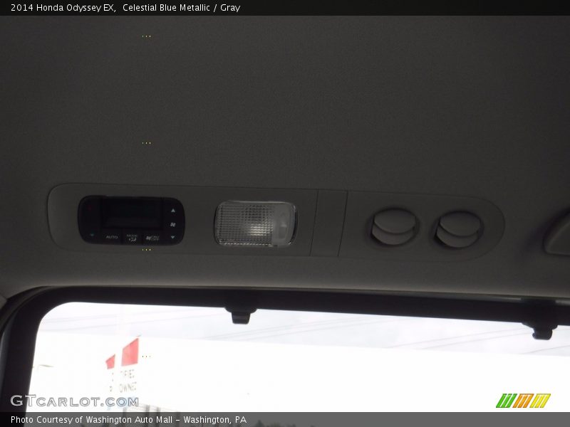 Celestial Blue Metallic / Gray 2014 Honda Odyssey EX