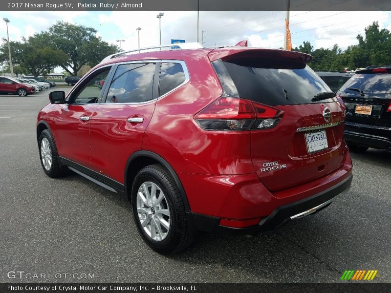 Palatial Ruby / Almond 2017 Nissan Rogue SV