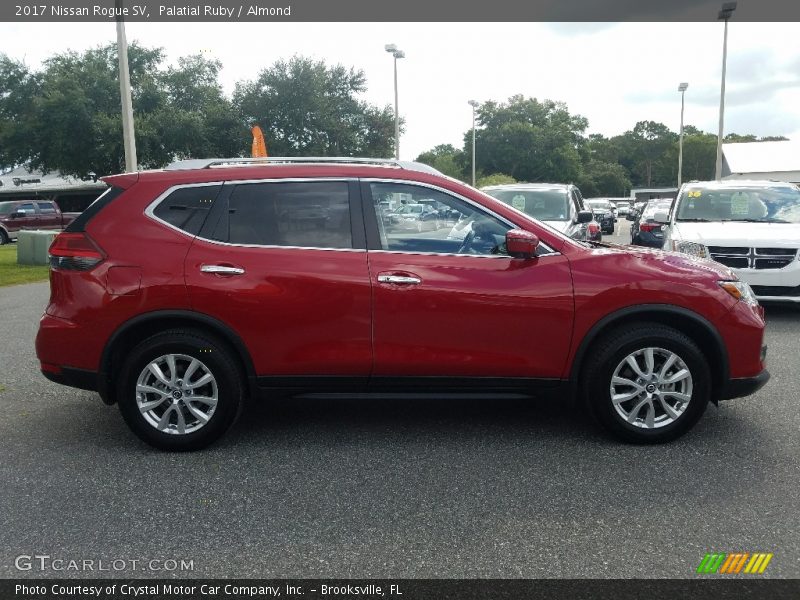 Palatial Ruby / Almond 2017 Nissan Rogue SV