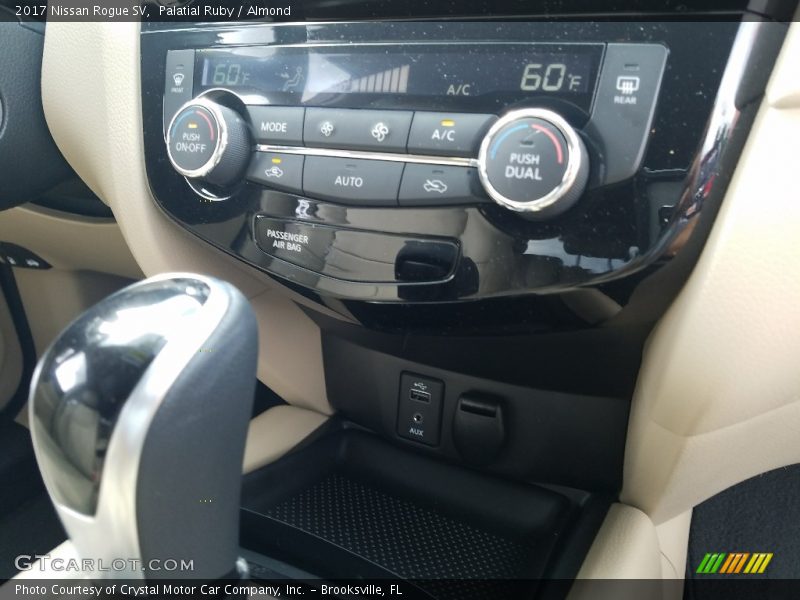 Palatial Ruby / Almond 2017 Nissan Rogue SV